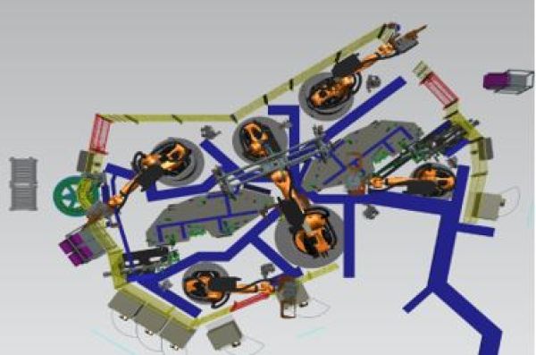 Body carcass and side frame V8: shell – G70 (new systems and integration)
